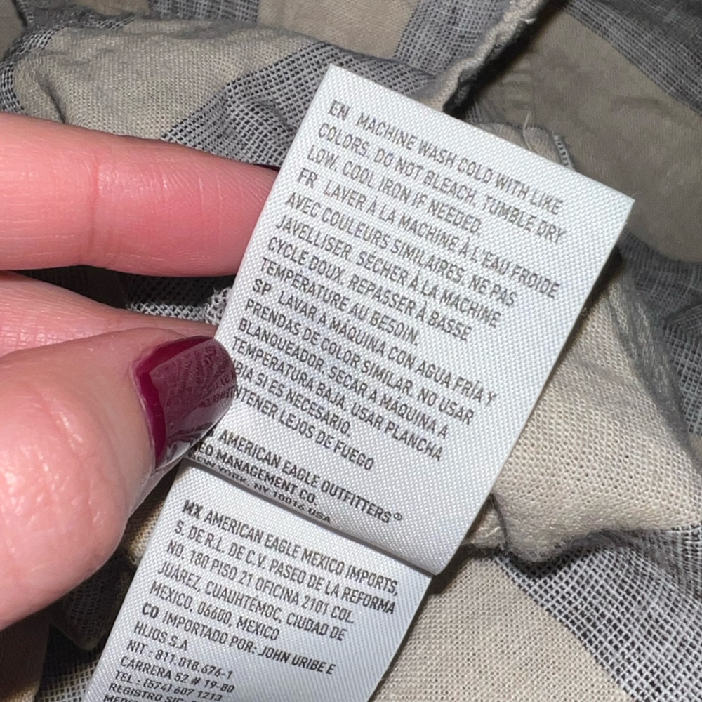 AE Linen Blend Mechanic Shirt - Picture 6 of 10